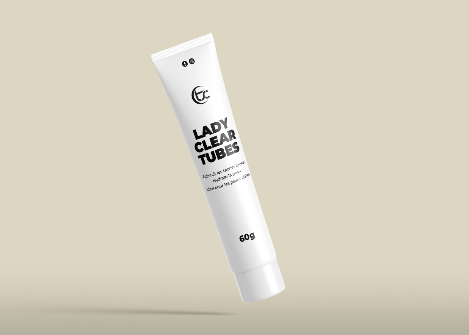 TUBES LADY CLEAR CREME KINTO REBELLE 80G